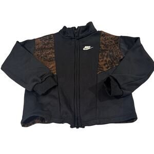 Nike Cheetah Print Toddler 4T Full Zip Jacket